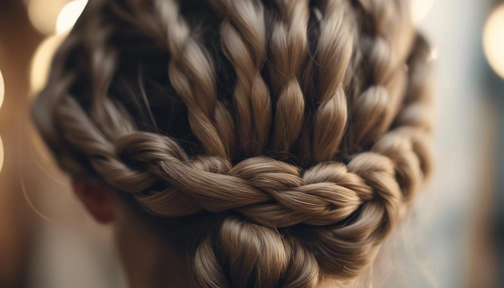 detailed hair braiding technique