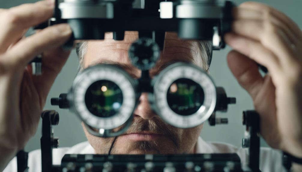 optical refraction measurement method