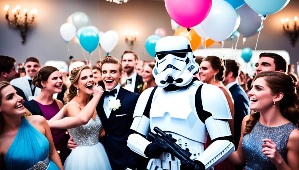 prom feedback stormtrooper reaction