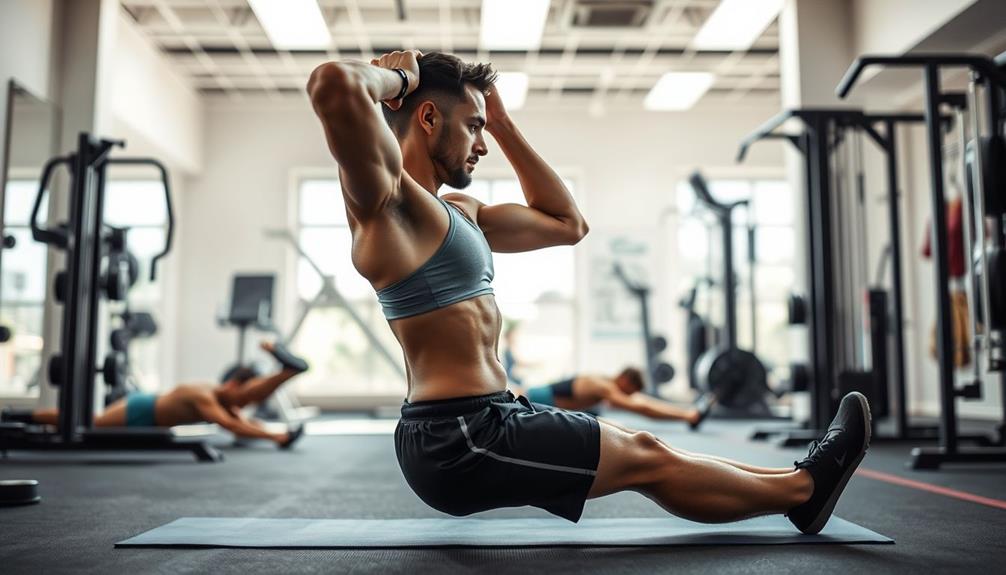 crunches build strong abs