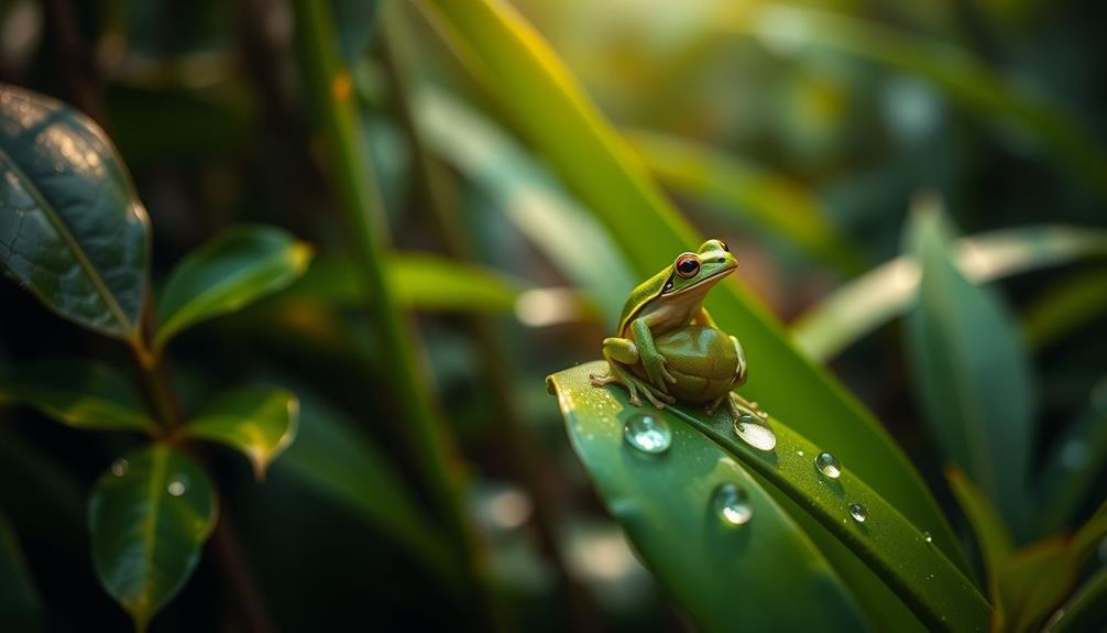 tiny vertebrate frog discovered