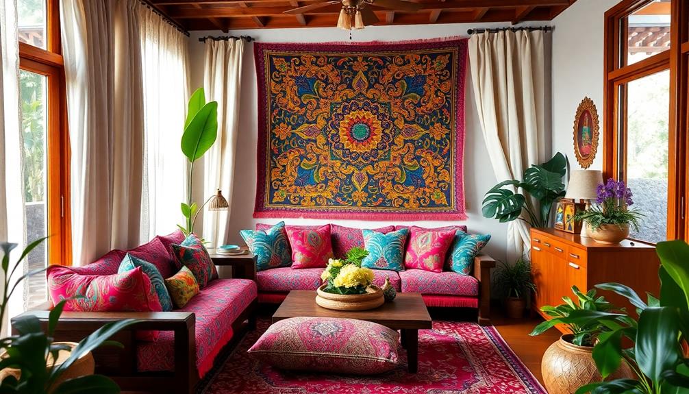 batik art enhances interiors