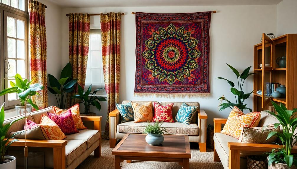 batik inspired home decor ideas