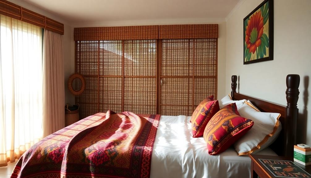 bedroom serenity with textiles