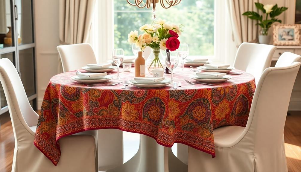 chic batik table covers