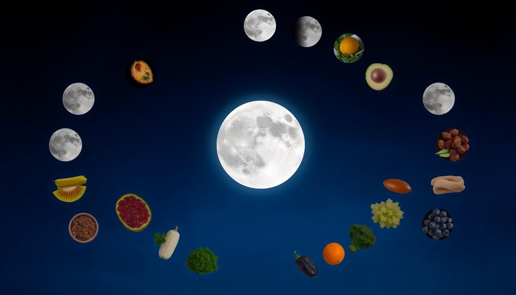 lunar cycles influence eating habits