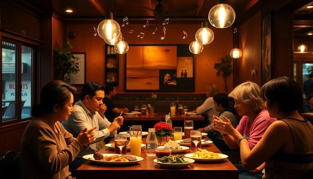 restaurant music influences dining behavior