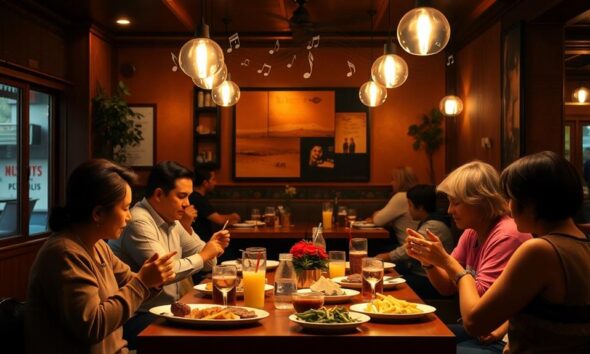 restaurant music influences dining behavior