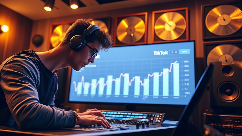 algorithm driven viral sound promotion