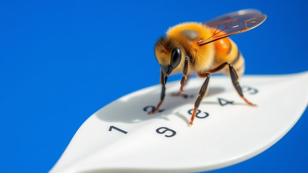 bees arithmetic learning experiments