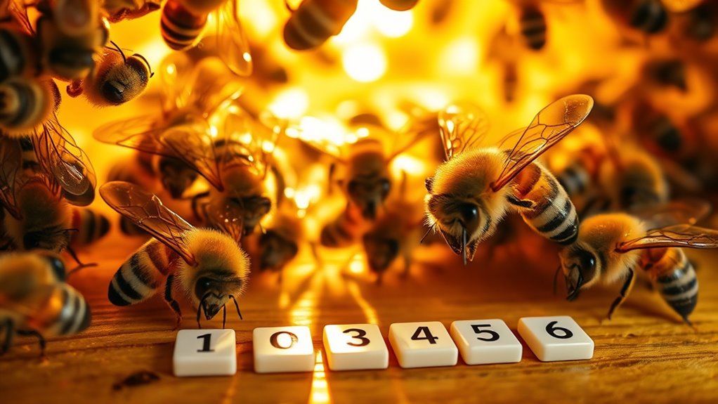 bees recognize numerical differences