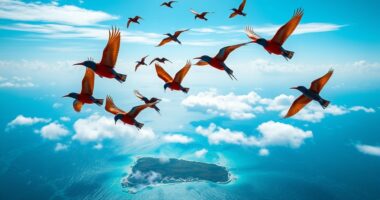 birds avoid mysterious triangle