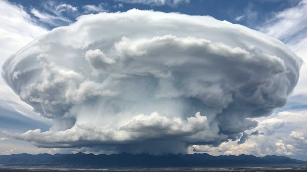 clouds indicate atmospheric health