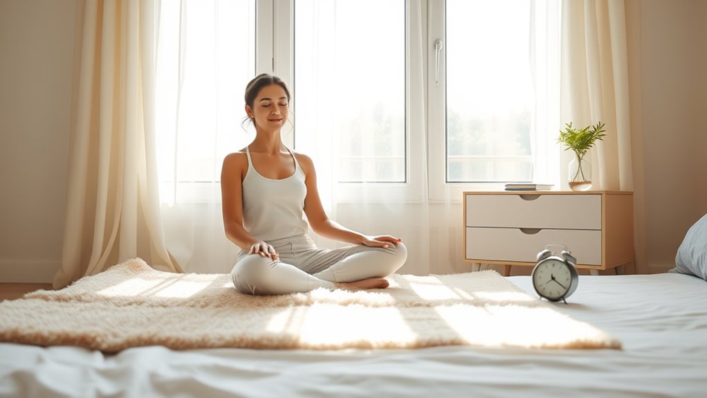 consistent morning meditation routine
