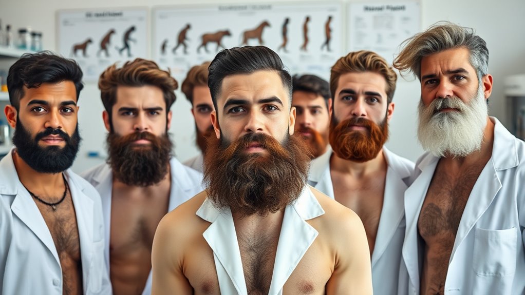 facial hair and attraction