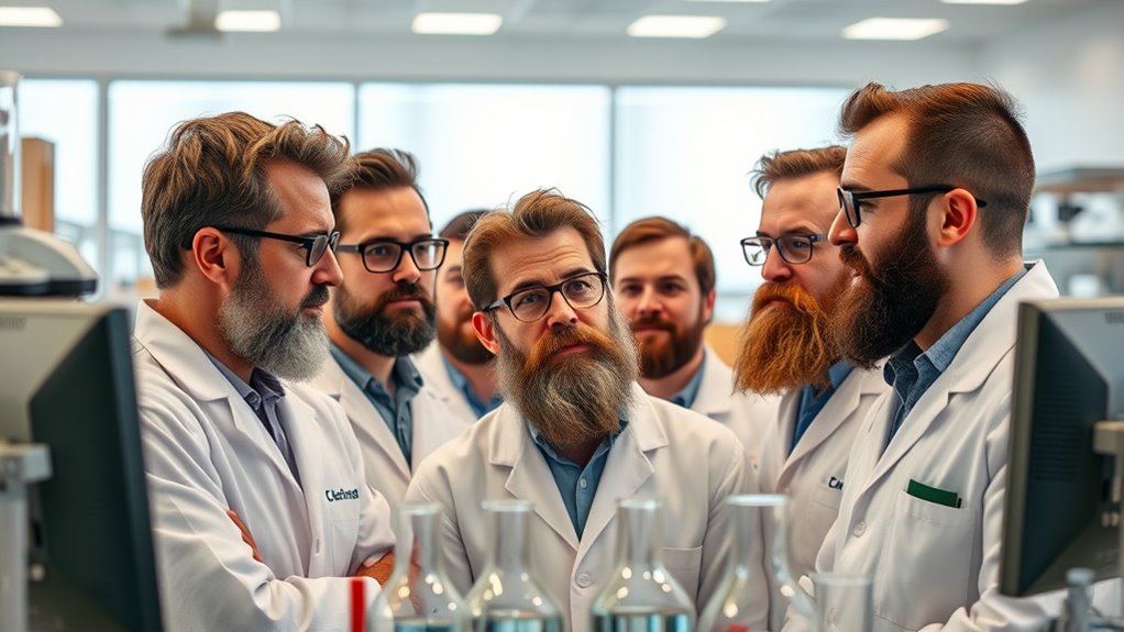 facial hair influences trust