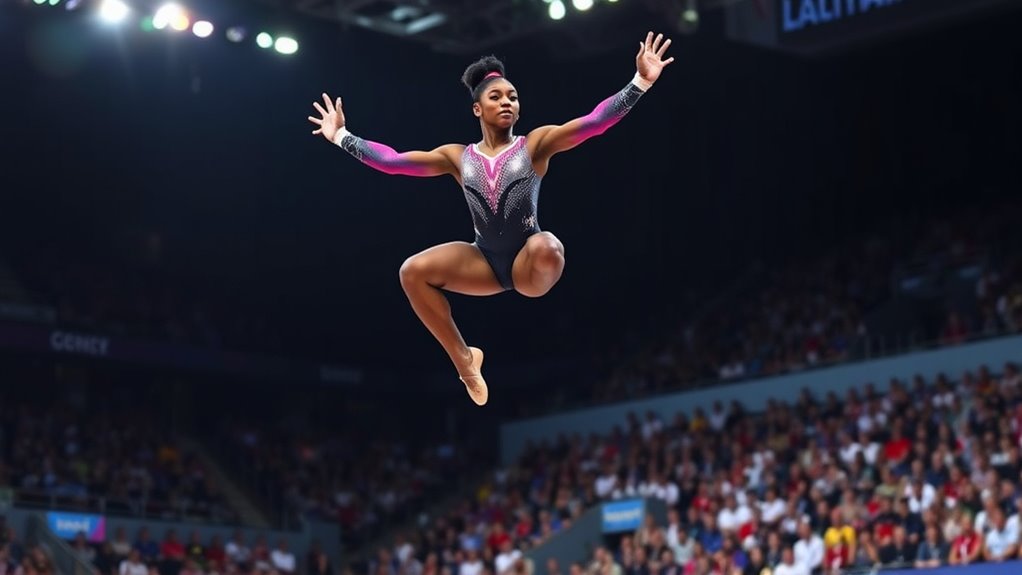 fans eagerly anticipate biles vault