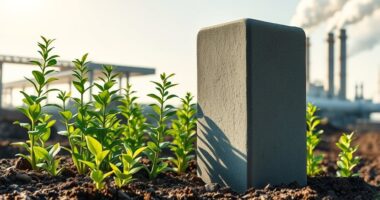 first carbon negative cement