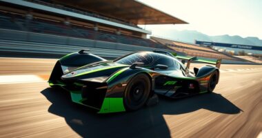 first solar powered car breaks speed record