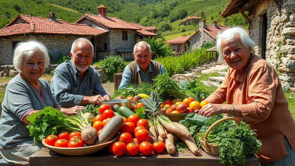 fresh local nutrient rich foods