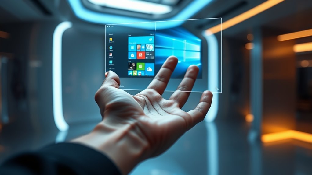 gesture based spatial navigation