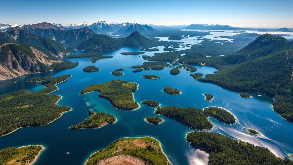 glacial basins create lakes