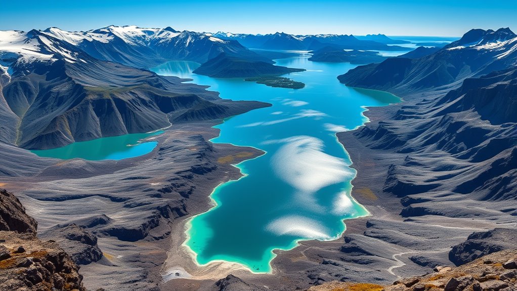 glaciers shaped landforms