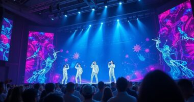 hologram k pop live
