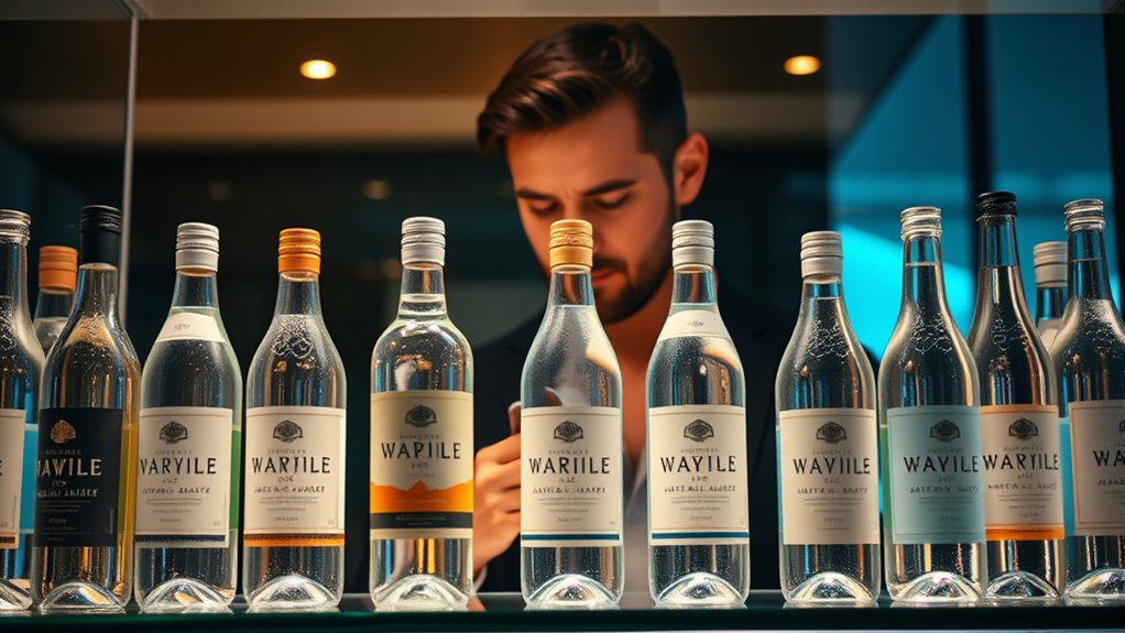 luxury water branding tactics