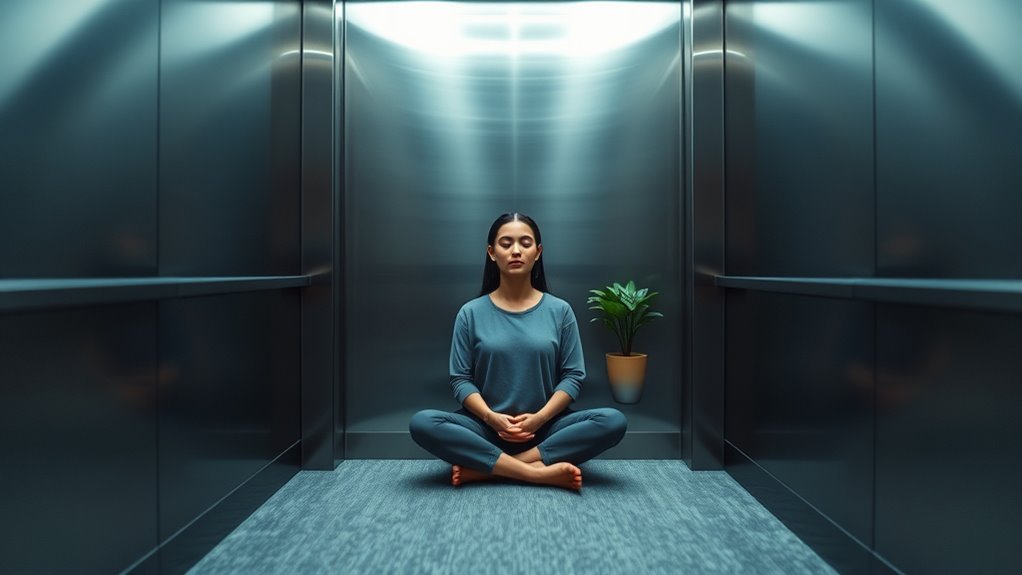 mindful elevator ride preparation