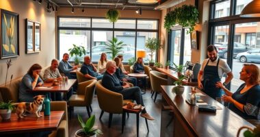 pet therapy caf s co work