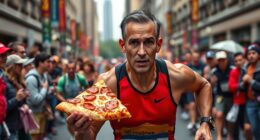 pizza at mile 20