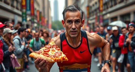 pizza at mile 20