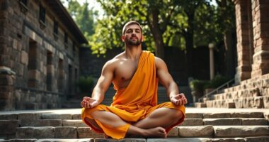 rugby player becomes monk