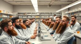 scientists paid for beards