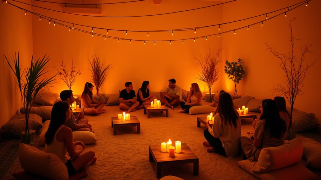 serene intimate mindful gatherings