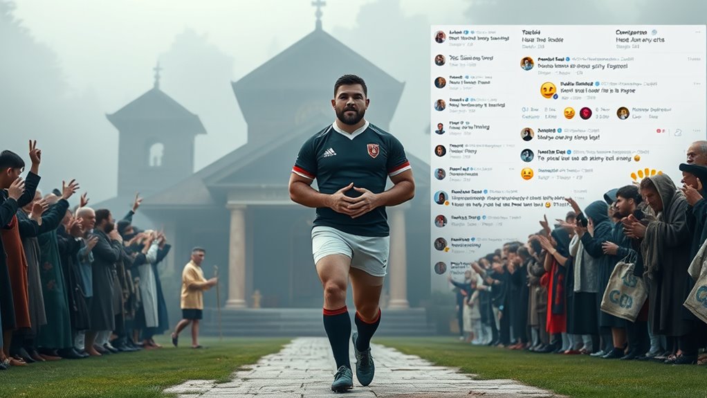 social media sparks faith debate