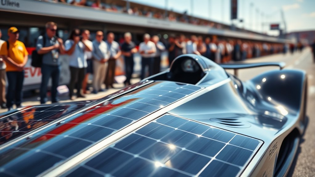 solar powered racing innovation