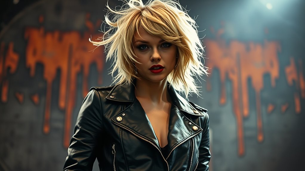 swift surprises with metal album