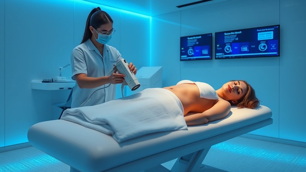 targeted fat freezing process