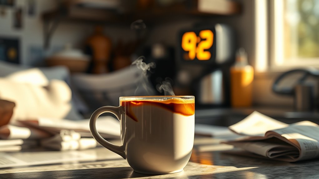 timing caffeine for health