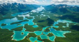 tiny country numerous lakes