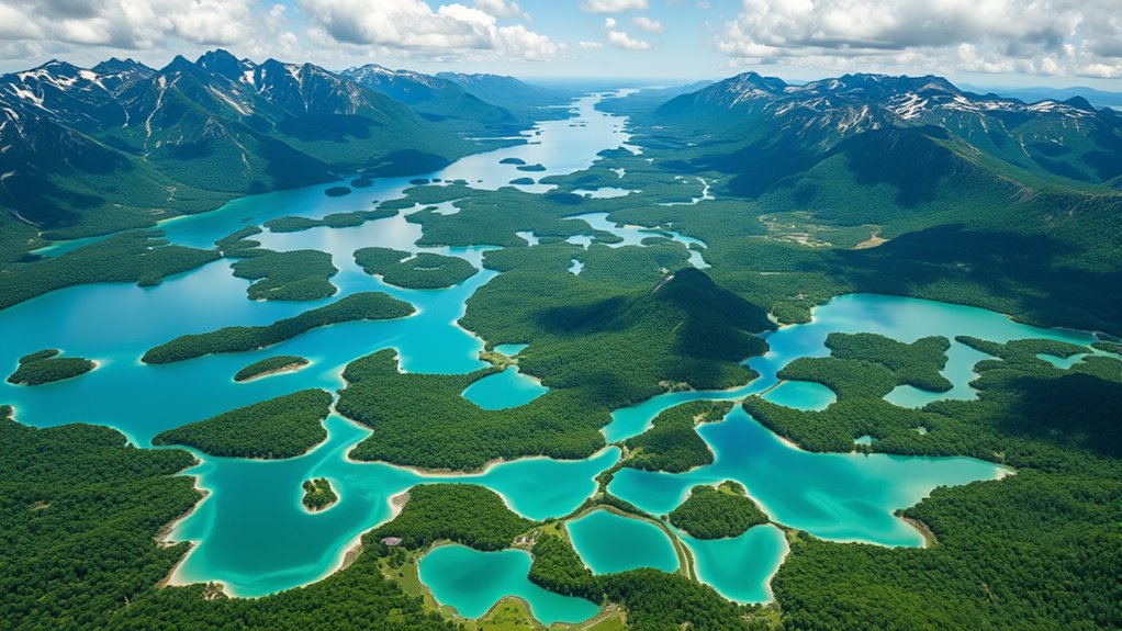 tiny country numerous lakes