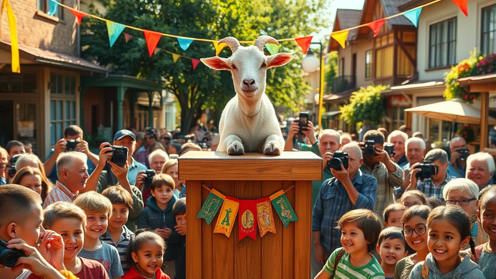 unlikely goat mayor s impact