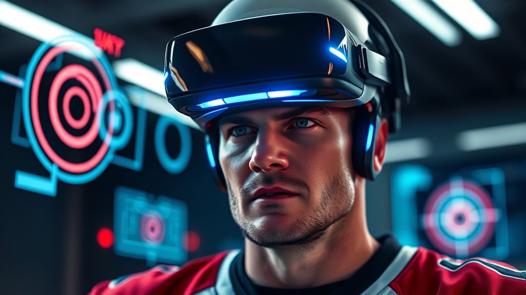 vr enhances football training