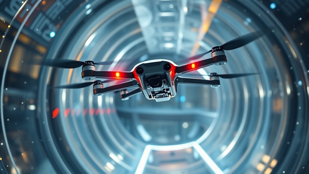 zero gravity drone stabilization