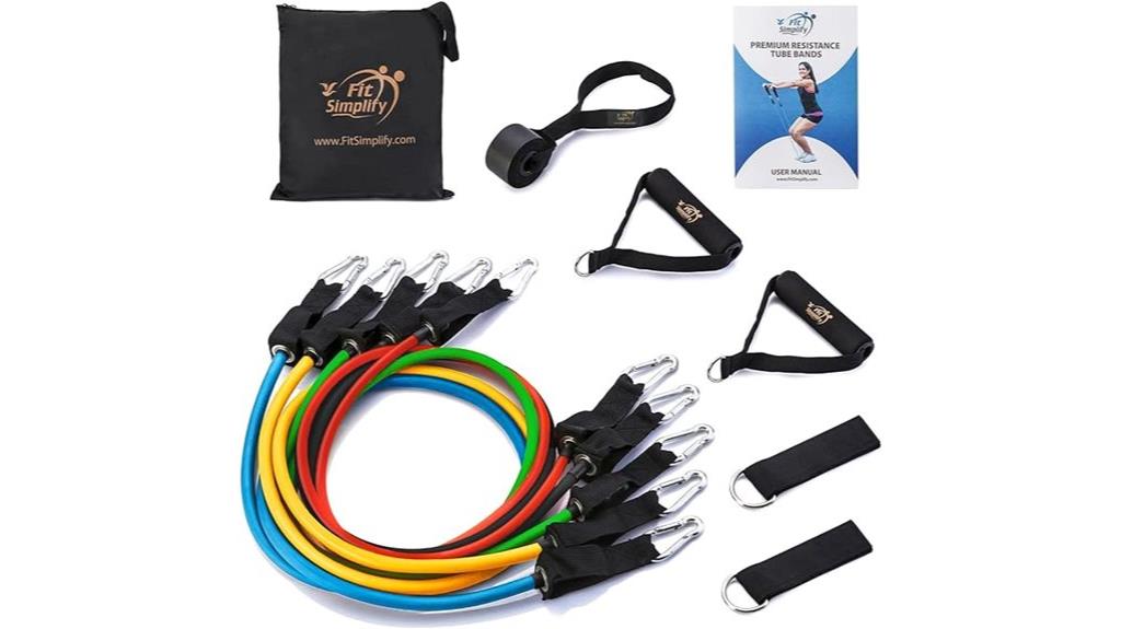12 piece resistance band set