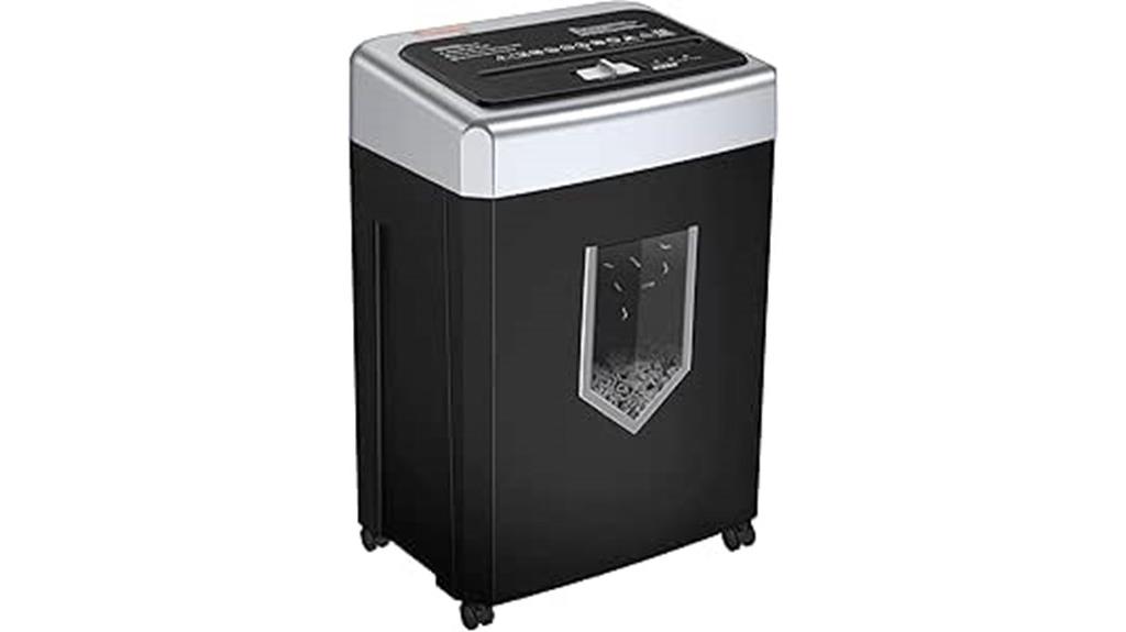 15 sheet paper shredder