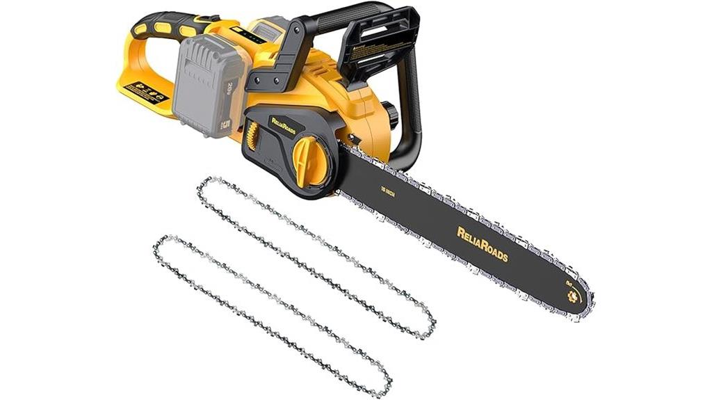 16 inch battery powered chainsaw