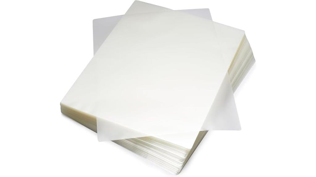200 pack laminating sheets
